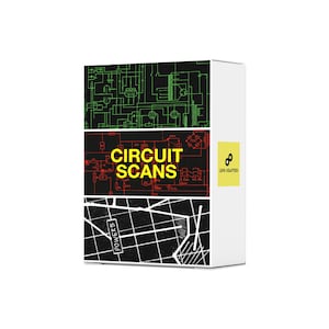 4K Color Circuit Texture Video Overlay, Manual Scans, Retro Film Elements, Works in Premiere, Final Cut, After Affects, Sony Vegas, and more