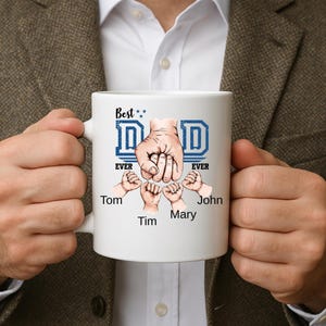 Bester Papa personalisierte Vatertagsbecher, lustige Vatertagsgeschenke, lustige Geschenke für Papa, Papa Becher, Papa Geburtstagsgeschenke