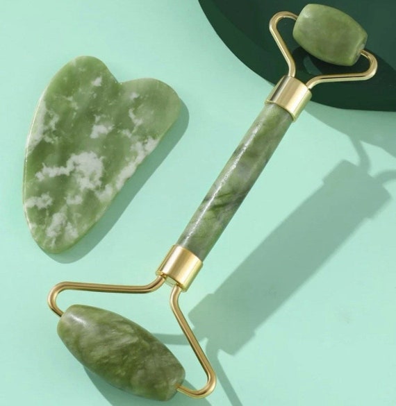 Gua Sha Facial Tool Jade Stone Gua Sha Jade Stone Face Etsy UK