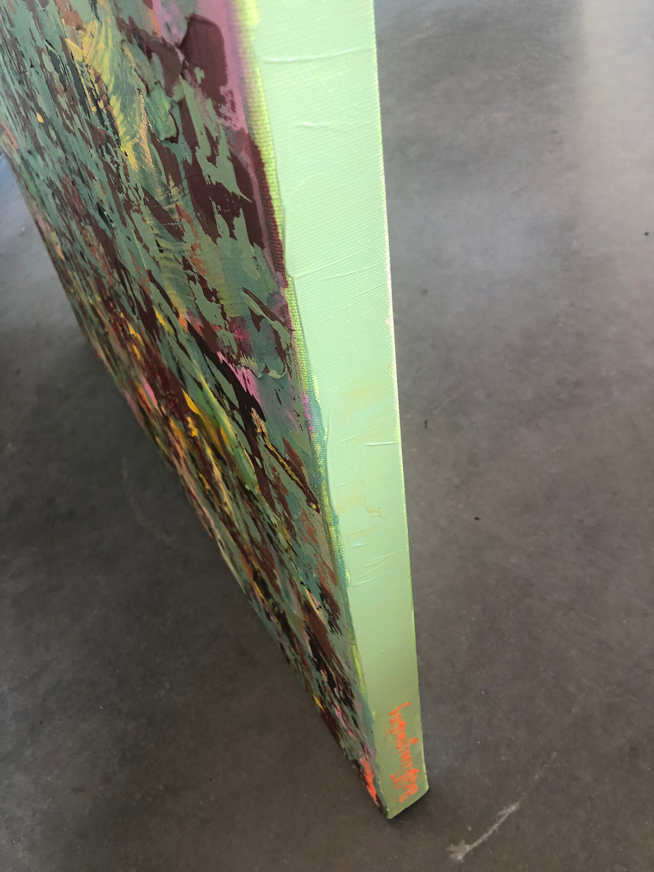 Original-Gemälde abstrakt Wohnzimmer Kunst an der Wand | Etsy