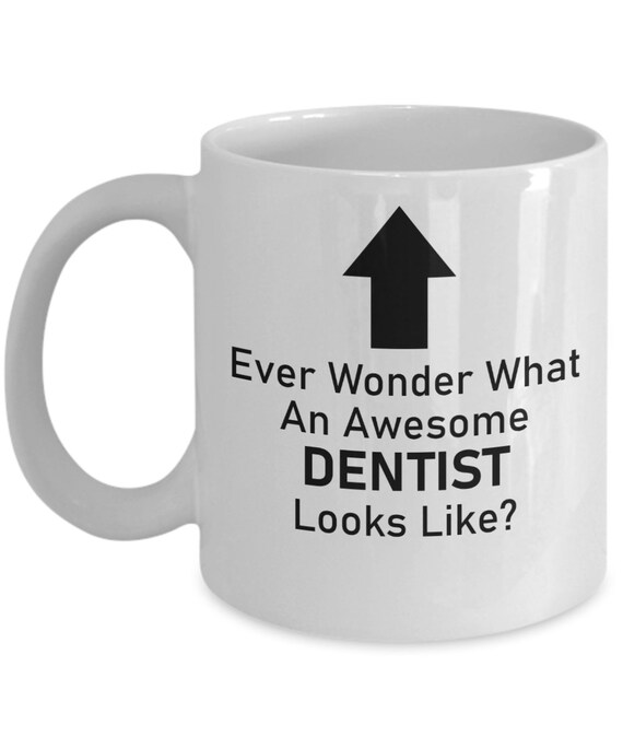 Dentist Mug Dentist Gift for Women Dental Coffee Cup Ceramic Etsy