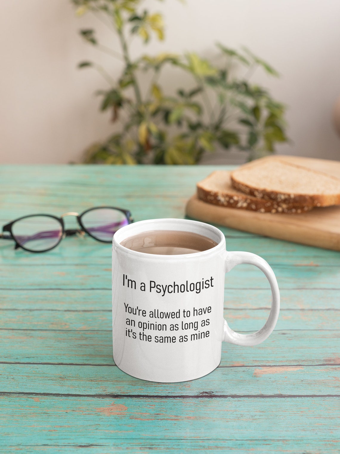 Psychologist Gift Mug, Funny Psychology Thank You Christmas Present