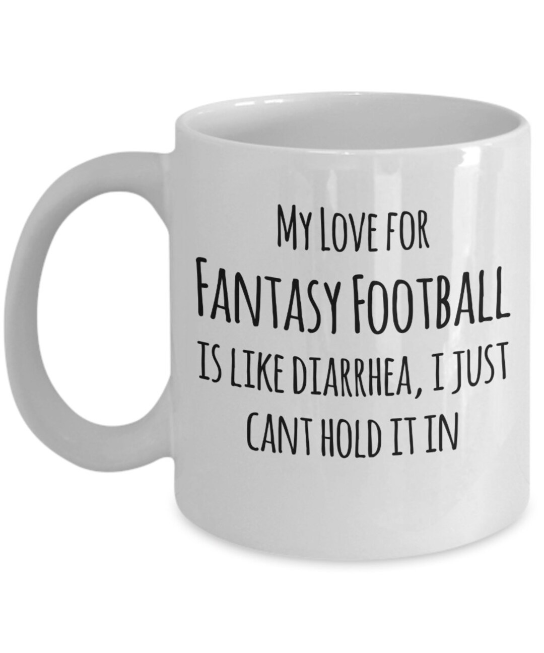 Fantasy Football Mug, Fantasy Football Gifts, Funny Coffee Cup for Men