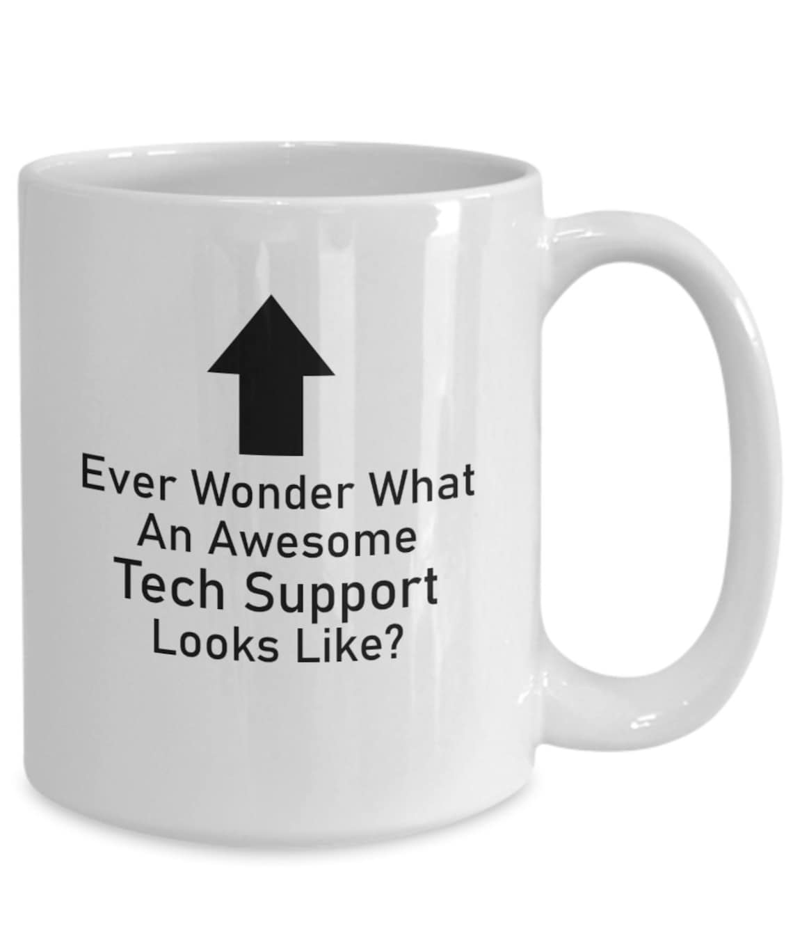 Tech Support Mug Tech Support Gift Etsy