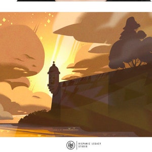 Old San Juan El Morro Wall Art Print Puerto Rico Home Decor Print