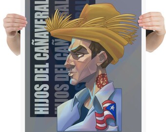 Puerto Rican Jibaro Home Decor, Boricua Wall Art Gifts