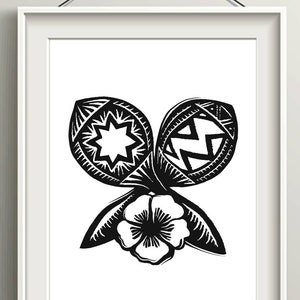 Puerto Rican Art Print, Boricua Home Decor Gifts