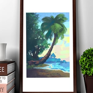 Puerto Rican Wall Art Print Home Decor