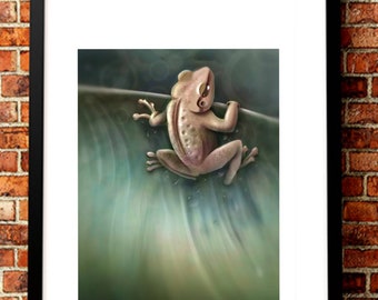 Coqui Puertorriqueño, Puerto Rico Wall Art Home Decor, Boricua