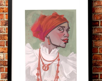 Bomba y Plena Puertorriqueña, Puerto Rico Wall Art Home Decor