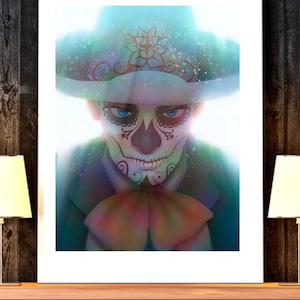 Mariachi Chicano Mexican Wall Art, Cholo Hone Decor