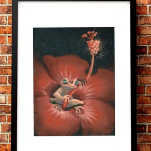Coqui Puertorriqueño, Puerto Rico Wall Art Home Decor, Boricua