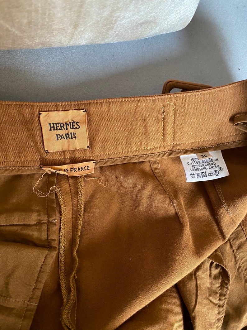 Hermes Riding Pants 1970'svintage Trousers Slacks Bottoms Etsy