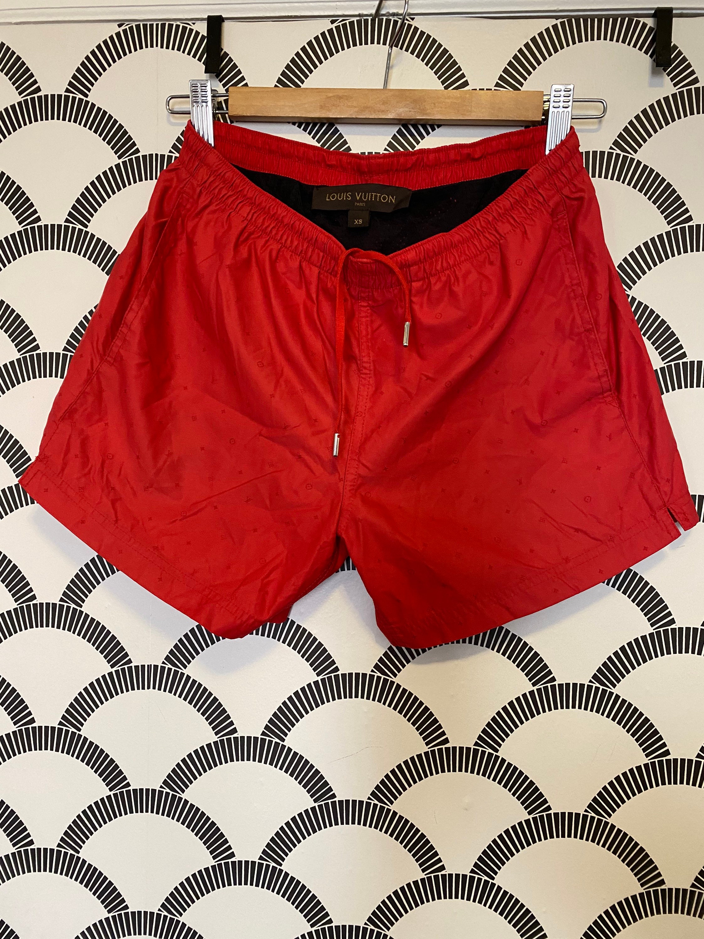 Louis Vuitton Logo Monogram summer athletic shorts