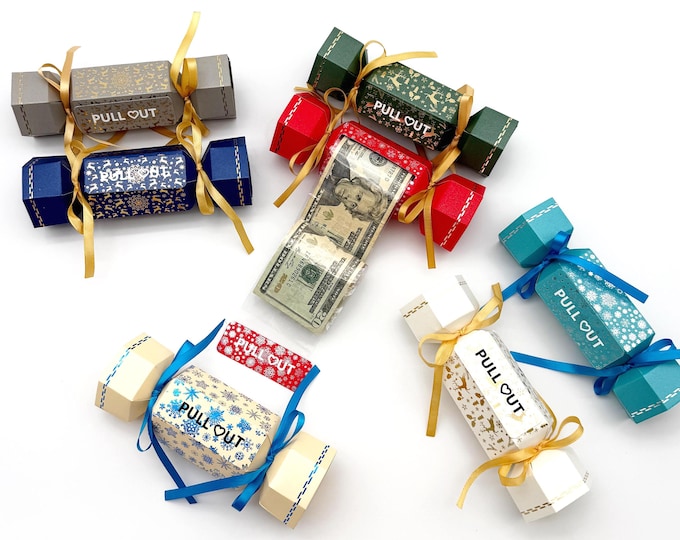 Surprise Money Pull Gift Box: DIY Cash Gift Kit for Adults & Teens Christmas, Birthday