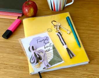 Macrame Keychain DIY Kit: Teacher Thank You Gift