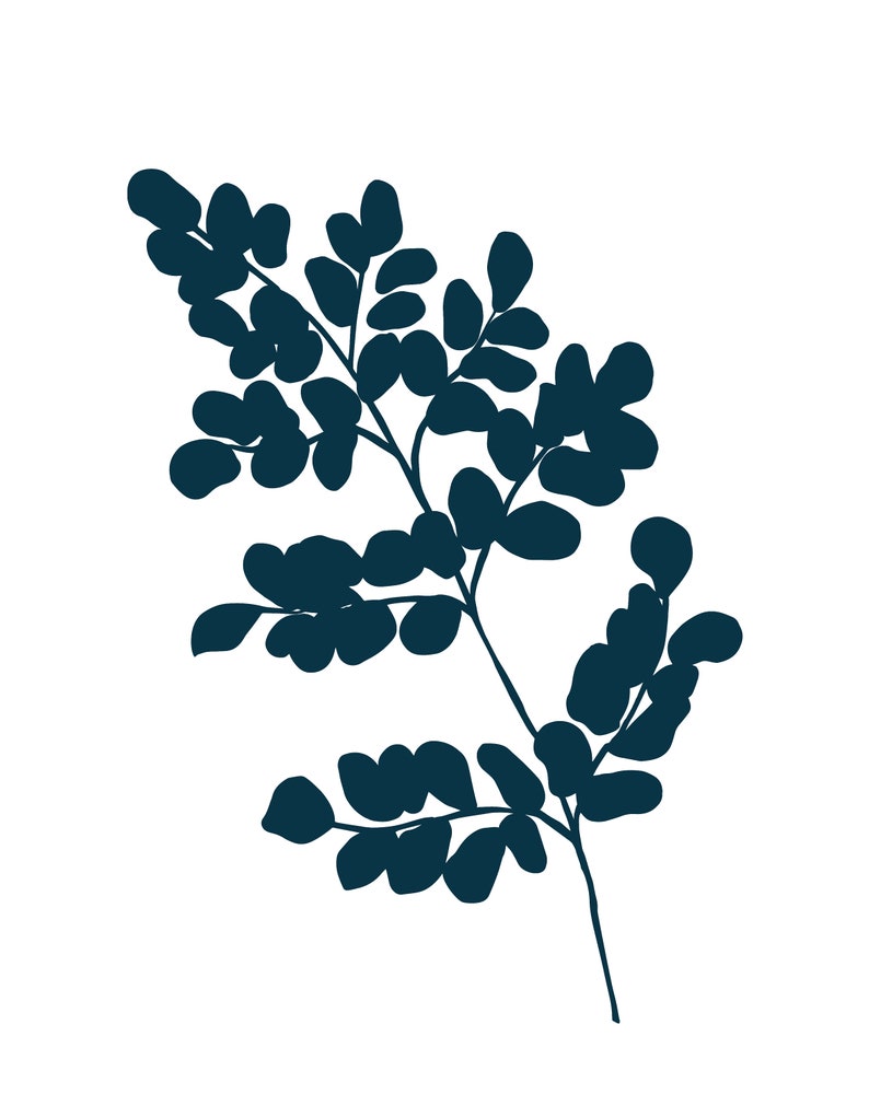 Greenery Prints Botanical Prints Minimalist Wall Art Abstract Paintings Plant Posters Bedroom Wall Decor