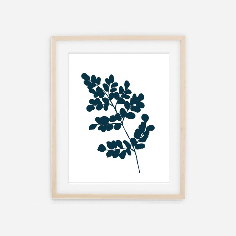 Greenery Prints Botanical Prints Minimalist Wall Art Abstract Paintings Plant Posters Bedroom Wall Decor