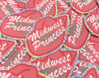 Midwest Princess Sticker- Chappell Roan Fanart *Updated Design*