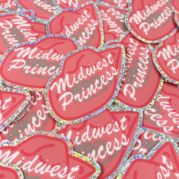 Midwest Princess Sticker- Chappell Roan Fanart *Updated Design*