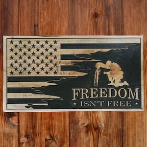 Patriotic Flag, Freedom isn&#39;t Free