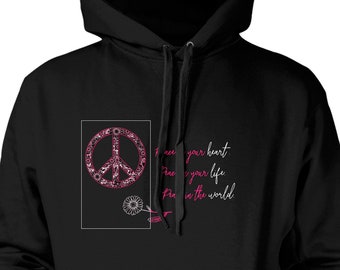 Peace in Your Heart Graphic Hoodie