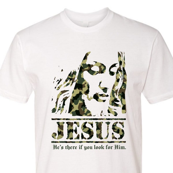 Jesus Camo Unisex Graphic T-shirt