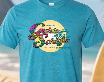 Venerable Guido Schaffer Surf T-Shirt