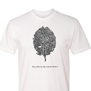 Were You There?_Highly Detailed Black and White Photography Graphic Christian Tee Shirt