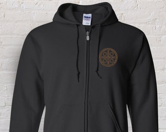 St Benedict Catholic Protection Zippered Hoodie