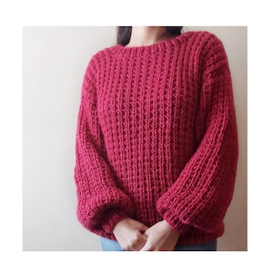 Jersey a dos agujas para mujer deals