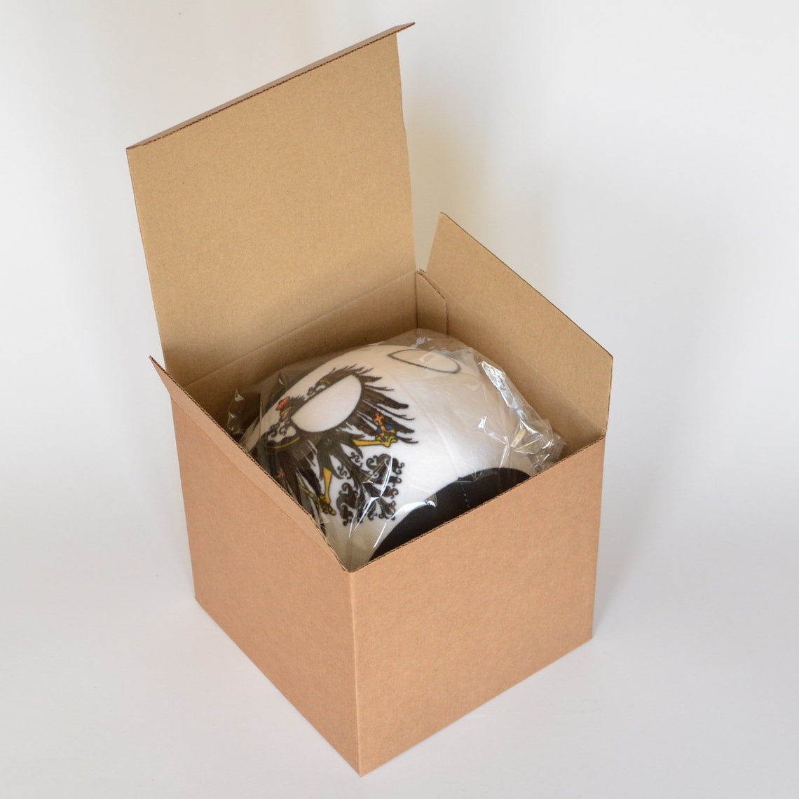 Countryball with flag of Prussia. Unusual toy for children and Etsy