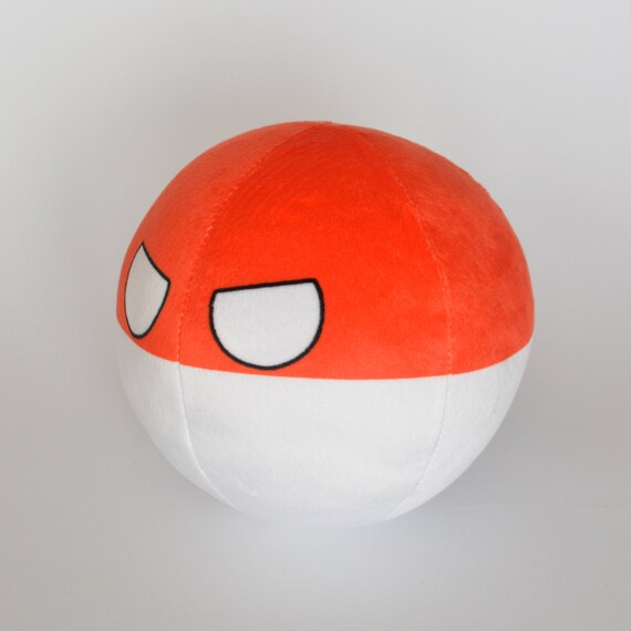 Countryball Con Bandera De Polonia Juguete Inusual Para Ninos Etsy