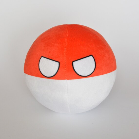 Countryball Con Bandera De Polonia Juguete Inusual Para Ninos Etsy