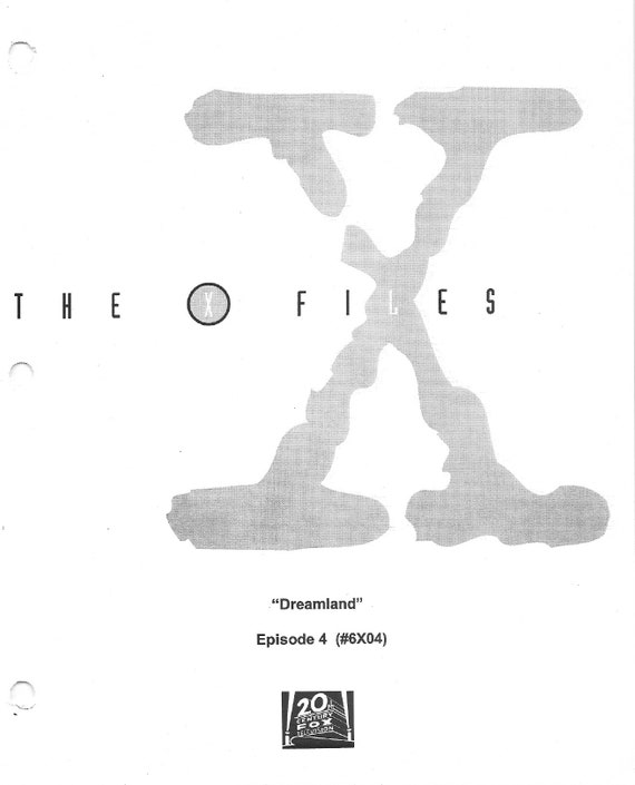 The Xfiles Scripts on PDF Etsy