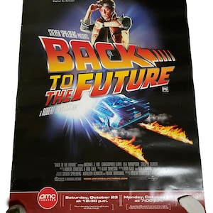 Back To The Future - 25th Anniversary Screening Poster - Exclusive AMC Event