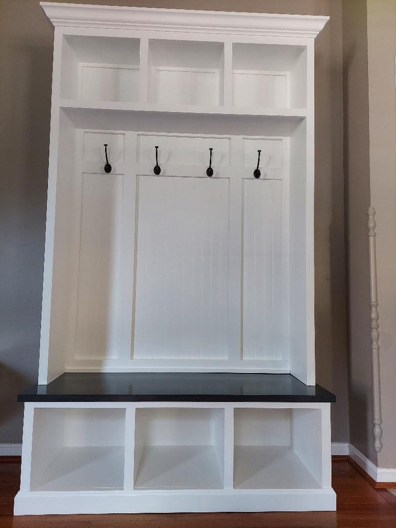 51 Entryway Hall Tree/mudroom Storage Etsy