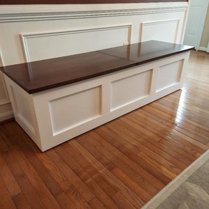 Banquette/seating with storage