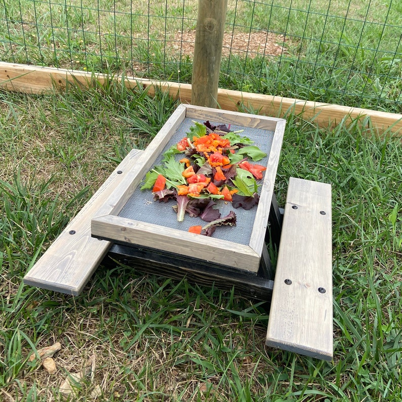 Chicknic Table Chicken Picnic Table Etsy