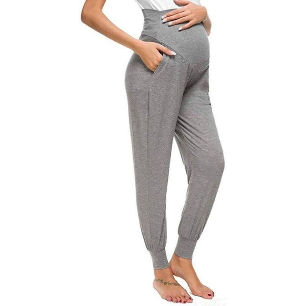 Maternity Pregnancy High Waist Pant, Maternity Pant, Maternity Wear, pregnancy pants