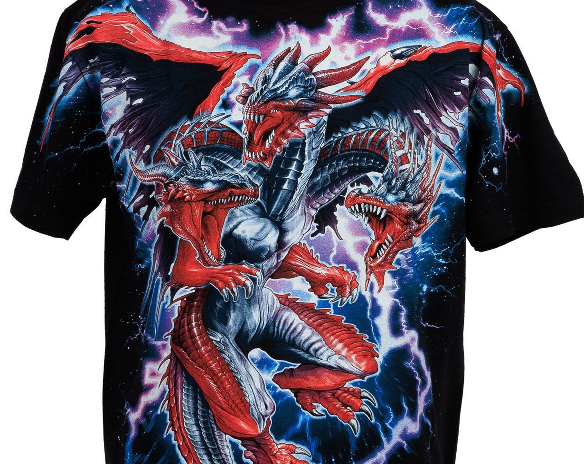 Discover T-shirt FHD Original Rock Chang Thunder Dragon