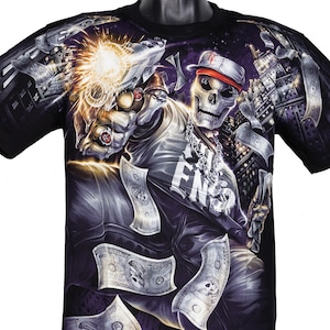 T-Shirt FullHD Rock Chang Original Shooting Cash Flow FHD-42 Glow in the Dark Unisex