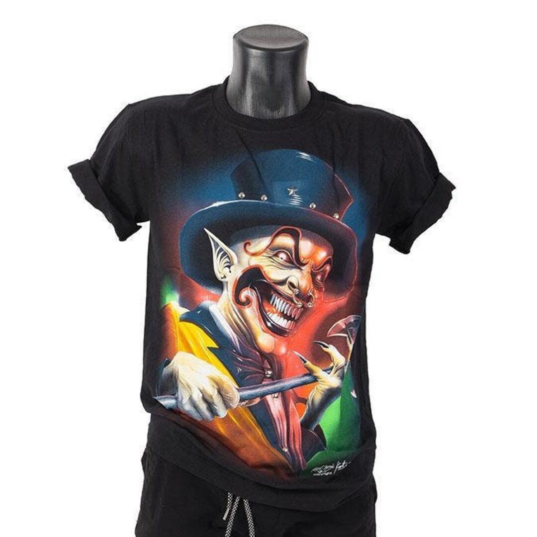 T-shirt 4D Rock Chang Original Mad Hatter Joker Grim Evil