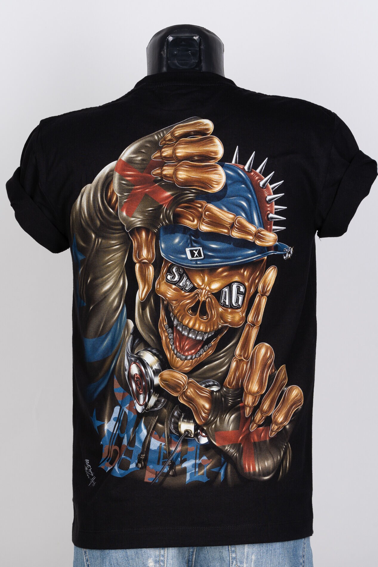 T-shirt 3D Rock Chang Original Swag Skeleton Picture This