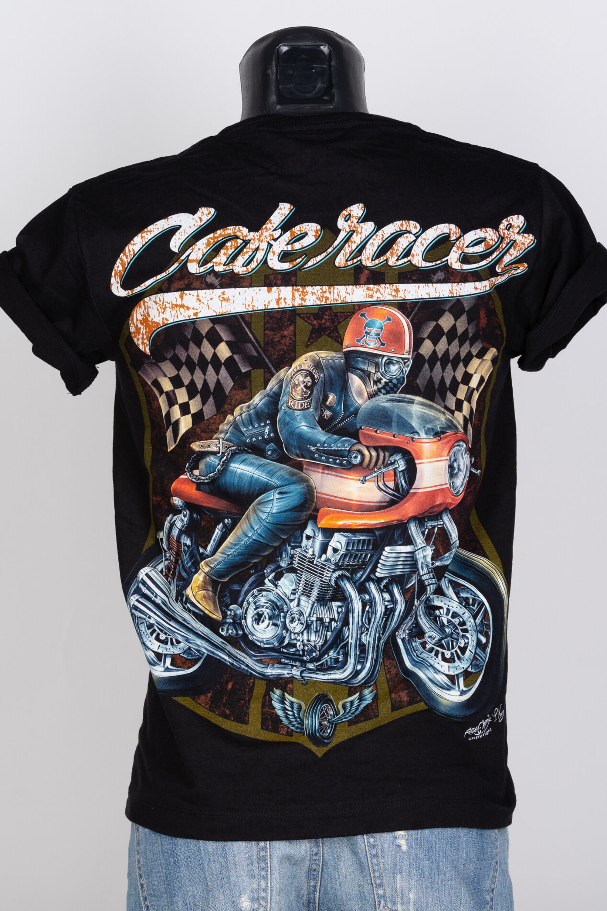 T-Shirt Rock Chang Original Cafe Racer Motorcycle