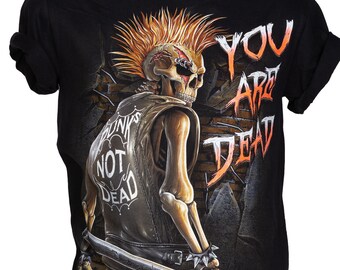 T-shirt Rock Chang Original Punk's Not Dead GR-645 Glow in the