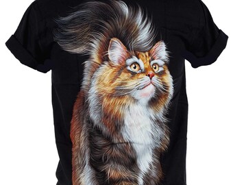 FACT POP PUNK CAT ロンT REDLINE Lサイズ 新品 トップス