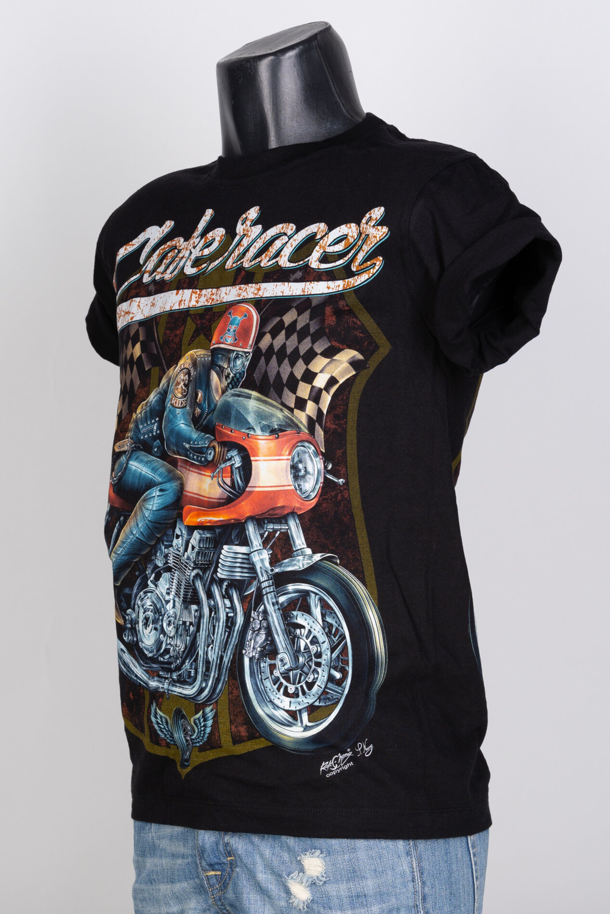T-Shirt Rock Chang Original Cafe Racer Motorcycle