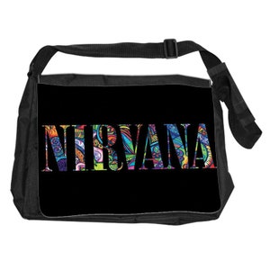 Music Bands Nirvana Colorful Logo Messenger Bag Tshirtland Original