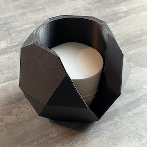Round Coffee Filter Holder, Geometric for Aeropress, Portafilter, and VST Disc Filters